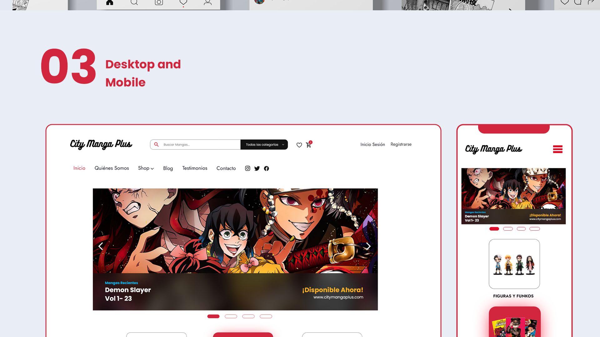 CityManga Redesign