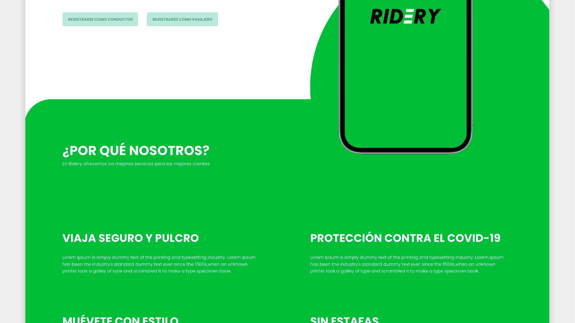 Ridery Redesign